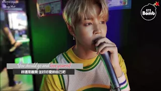 BTS Jimin singing Justin Bieber ′Love Yourself' (lyrics)