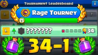 #1 IN THE WORLD! 34-1 w/ *BEST* Rage Tournament Deck!