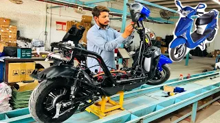 Evee C1 Electric Bike Assembling Process inside factory|