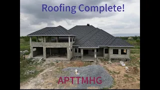 Building In Ghana: Roofing Complete!