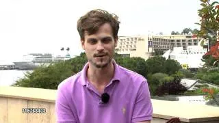 Matthew Gray Gubler jokes about his fashion model past, and his alter ego at the M-C TVFestival