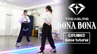 TREASURE - ‘BONA BONA’ Dance Tutorial | EXPLAINED + Mirrored