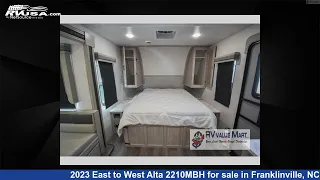 Spectacular 2023 East to West Alta Travel Trailer RV For Sale in Franklinville, NC | RVUSA.com