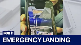 LAX-bound Delta flight makes emergency landing after exit slide issues on Boeing plane