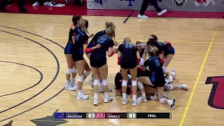 2021 MW Volleyball Championship Highlights: Boise State vs. UNLV