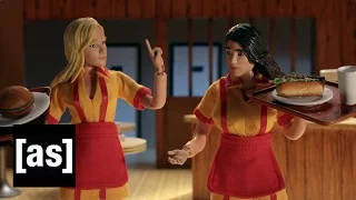 2 Broke Girls Disaster | Robot Chicken | Adult Swim