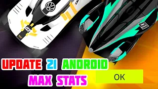 Asphalt 9 update 21 android MAX Stats машин electric season