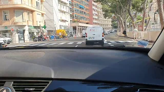 A lap in Monaco circuit in a normal day