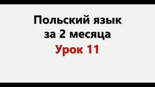 Польский язык. Интенсив / Урок 11