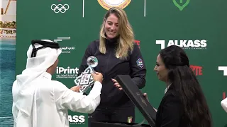 Awarding Ceremony - Skeet Women - 2023 Doha (QAT) - ISSF World Cup Final