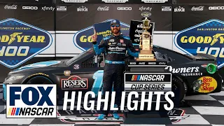 FINAL LAPS: Martin Truex Jr. wins the Goodyear 400 at Darlington | NASCAR ON FOX HIGHLIGHTS