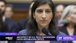 Lawmakers grill FTC Chair Lina Khan over tech crackdowns