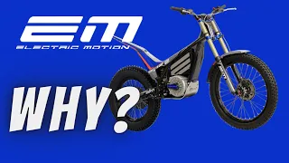 Why did I buy an Electric Motion Trials Bike?