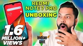 Redmi Note 7 Pro India Unit Unboxing & First Impressions ⚡ ये  १००% मार्केट तोड़ेगा!!