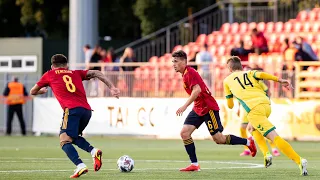 Antonio Blanco - Spain U21 vs Lithuania (07/09/2021)