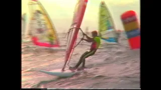 NCRV surf tv fragment van WSMA World Cup Zandvoort 1986