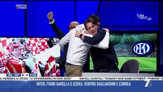 Mılan 0-3 Inter Supercoppa Italiana   Telecronaca   Tiziano Crudeli   Filippo Tramontana   7Gold