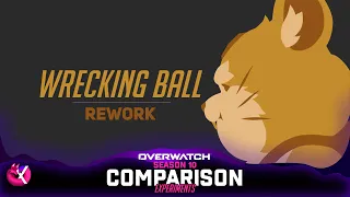 Wrecking Ball Before and After Rework | Overwatch 2 Comparison
