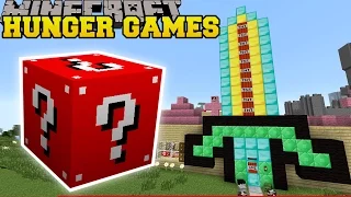 Minecraft: PAT'S HOUSE HUNGER GAMES - Lucky Block Mod - Modded Mini-Game