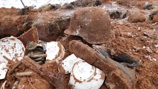 Коп по войне - Сопка опорник / Searching with Metal Detector