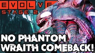 SCARY WRAITH COMEBACK!! SWEET STAGE TWO MATCH!! Evolve Gameplay Walkthrough (PC 1080p 60fps)