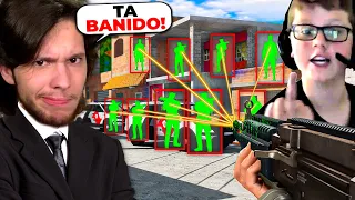 BANINDO HACKERS NO GTA 5 RP!