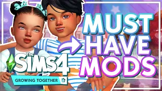 20+ Best Mods for The Sims 4 Growing Together + LINKS 🌸 #TheSims4