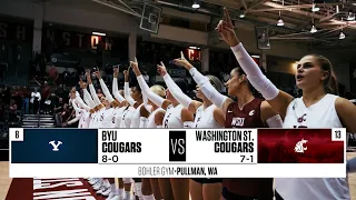 WSU Volleyball: #8 BYU at #13 Washington State | Full Match | 9/8/23