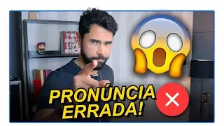 5 PALAVRAS QUE VOCÊ PRONUNCIA ERRADO (PROVAVELMENTE)! | Junior Silveira