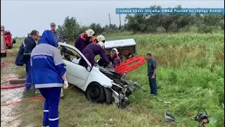 В ДТП под станицей Благовещенской в Анапе погибли два человека