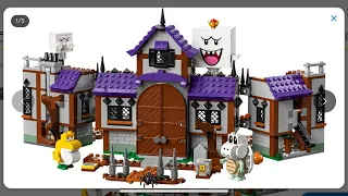 *BRAND NEW* Lego SUPER MARIO #71436 King Boo’s Haunted Mansion set REVEALED! #mario