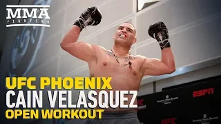 UFC Phoenix: Cain Velasquez Open Workout Highlights - MMA Fighting