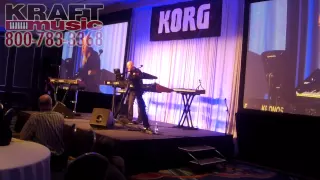Kraft Music - Jordan Rudess plays the New Korg Kronos at NAMM 2015