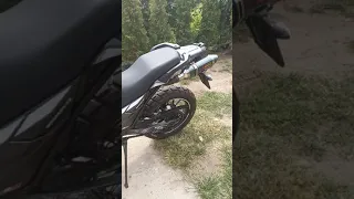 PEDA TEK 250 DOUBLE AKRAPOVIC EXHAUST(tekken 250)