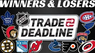 NHL Trade Deadline 2023 Winners & Losers