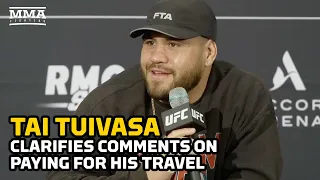 Tai Tuivasa Clarifies Comments on Paying For His Travel - MMA Fighting