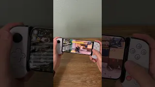 iPhone 15 Pro Max gaming with the Backbone One!