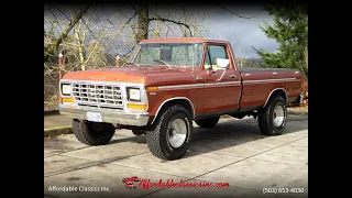 1979 Ford F250 pu for sale at Affordable classics inc.
