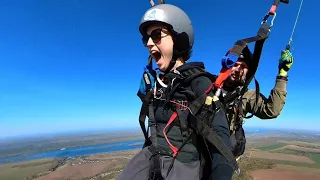 Экстрим в подарок Нижний Новгород, преодоление аэрофобии #paragliding #extreme