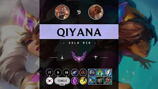 Qiyana Mid vs Taliyah - KR Master Patch 14.10