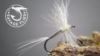 The Metallic Mayfly (experimenting with dry fly bodies)