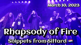 Rhapsody of Fire - Snippets from VOLT,  Sittard, Netherlands 🇳🇱 March 10, 2023 LIVE (vertical)