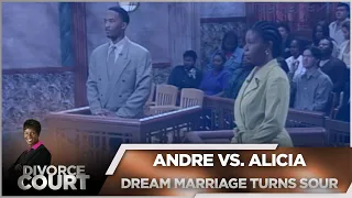 Divorce Court OG - Andre vs. Alicia - Dream Marriage Turns Sour - Season 1, Episode 174