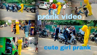 Teddy bear prank on road Prank/#teddy #new #viral