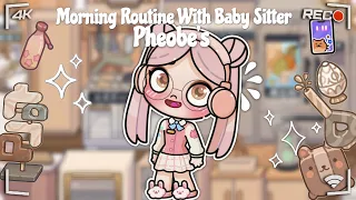 DRAMA AVATAR WORLD | MORNING ROUTINE WITH BABY SITTER | PHEOBE'S | BIG K FAMILY |