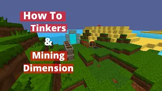 FTB Revelations Ep 1 - Getting Started | Mining Dimension | Tinkers | Modded Beginner Guide