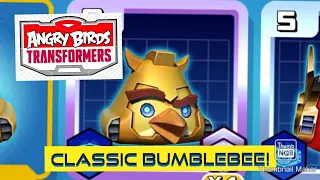 Angry Birds Transformers: Classic Bumblebee!