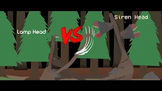 Siren Head Vs Light Head | Stick Nodes Animation | Jullianyuan21