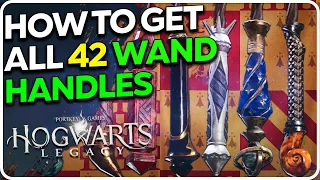 ALL 42 Wand Handles Chest Locations Hogwarts Legacy
