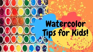 How to Teach Art: 12 Watercolor Techniques for Kids!